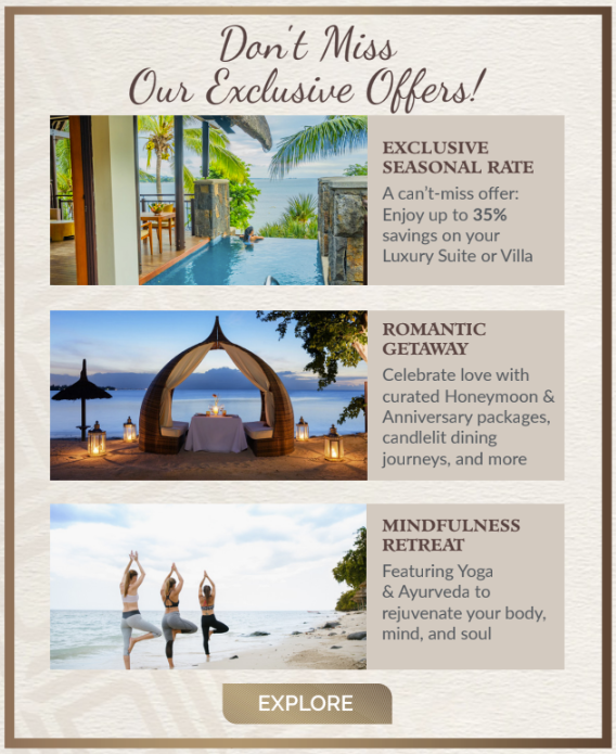 Exclusive Offers