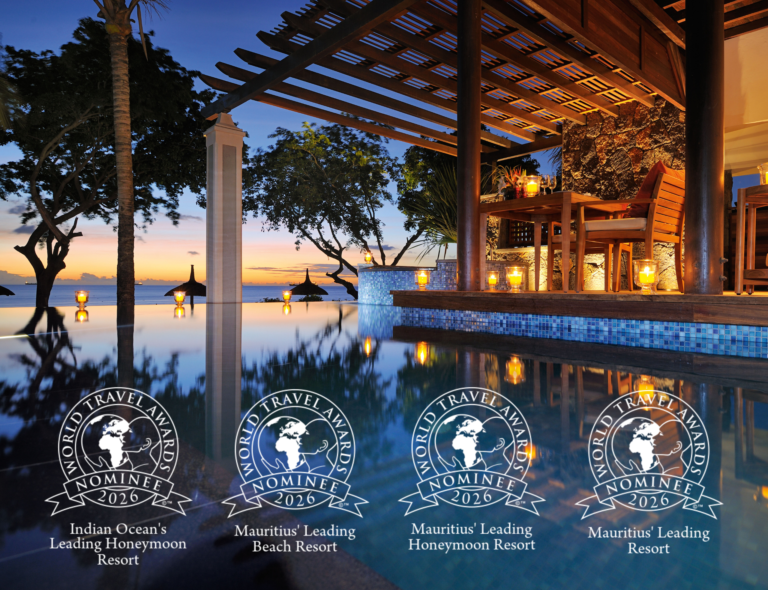 Nominated in four categories at the World Travel Awards 2026