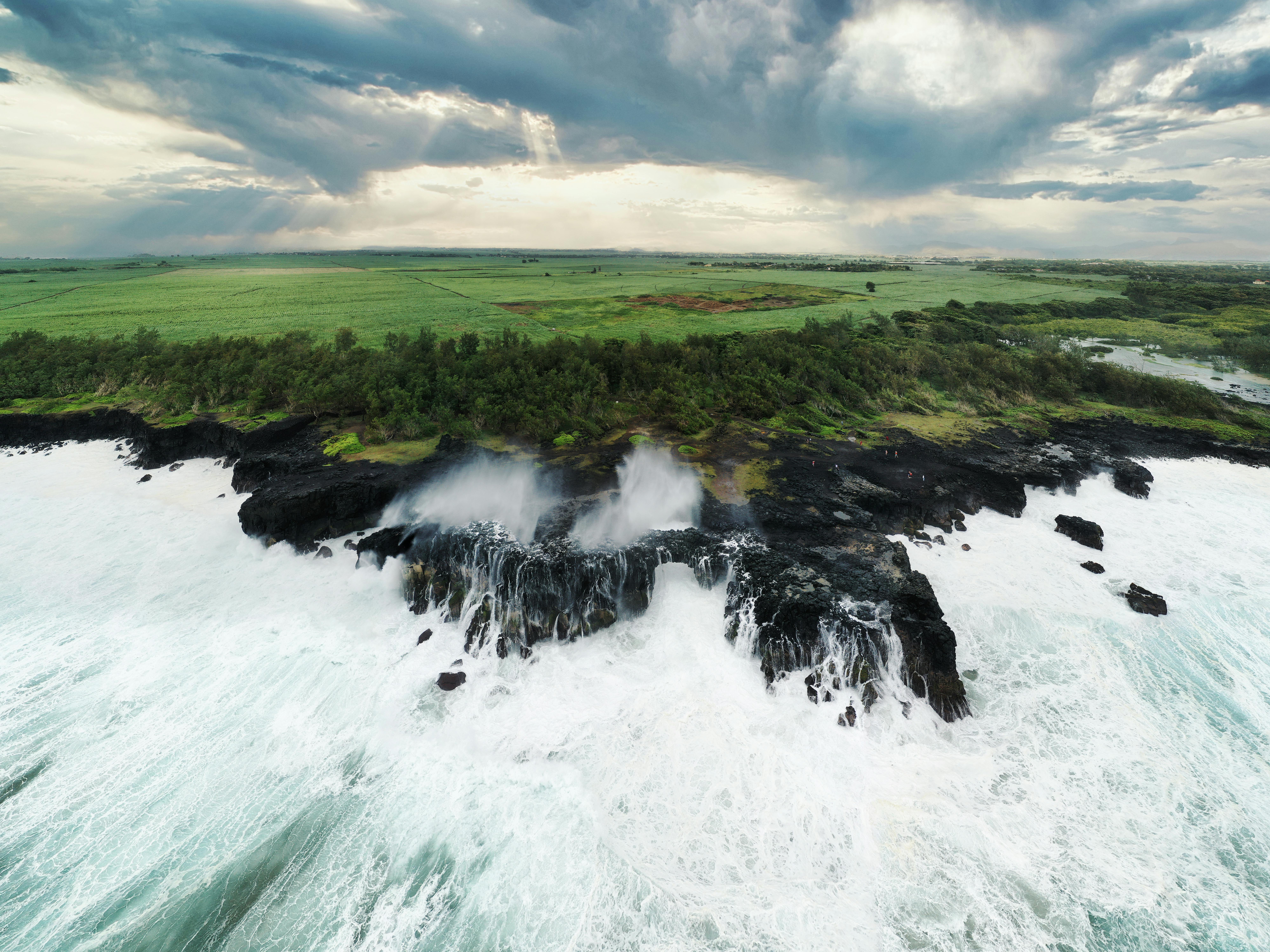 Mauritius south coast