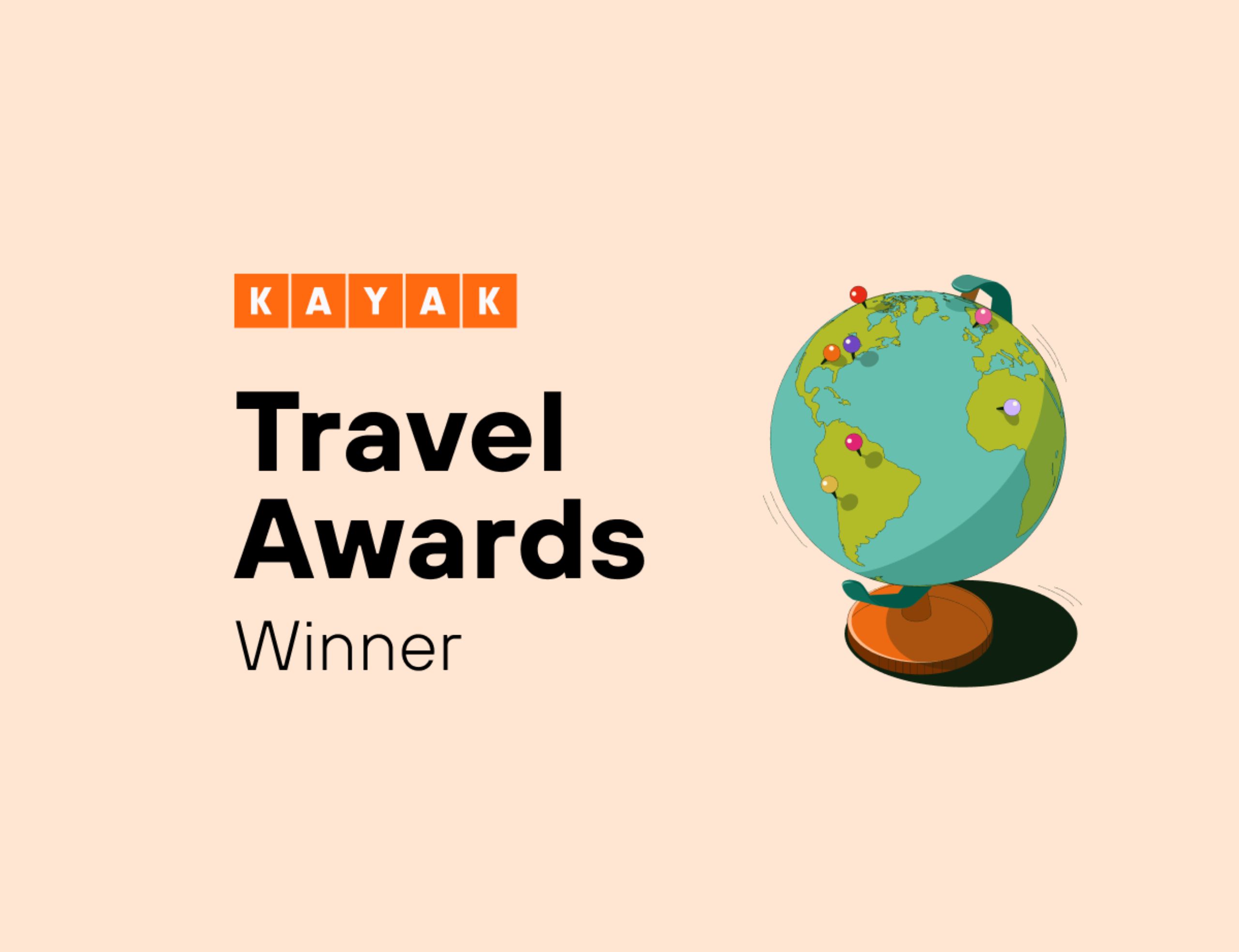 Kayak Travel Awards Winner badge