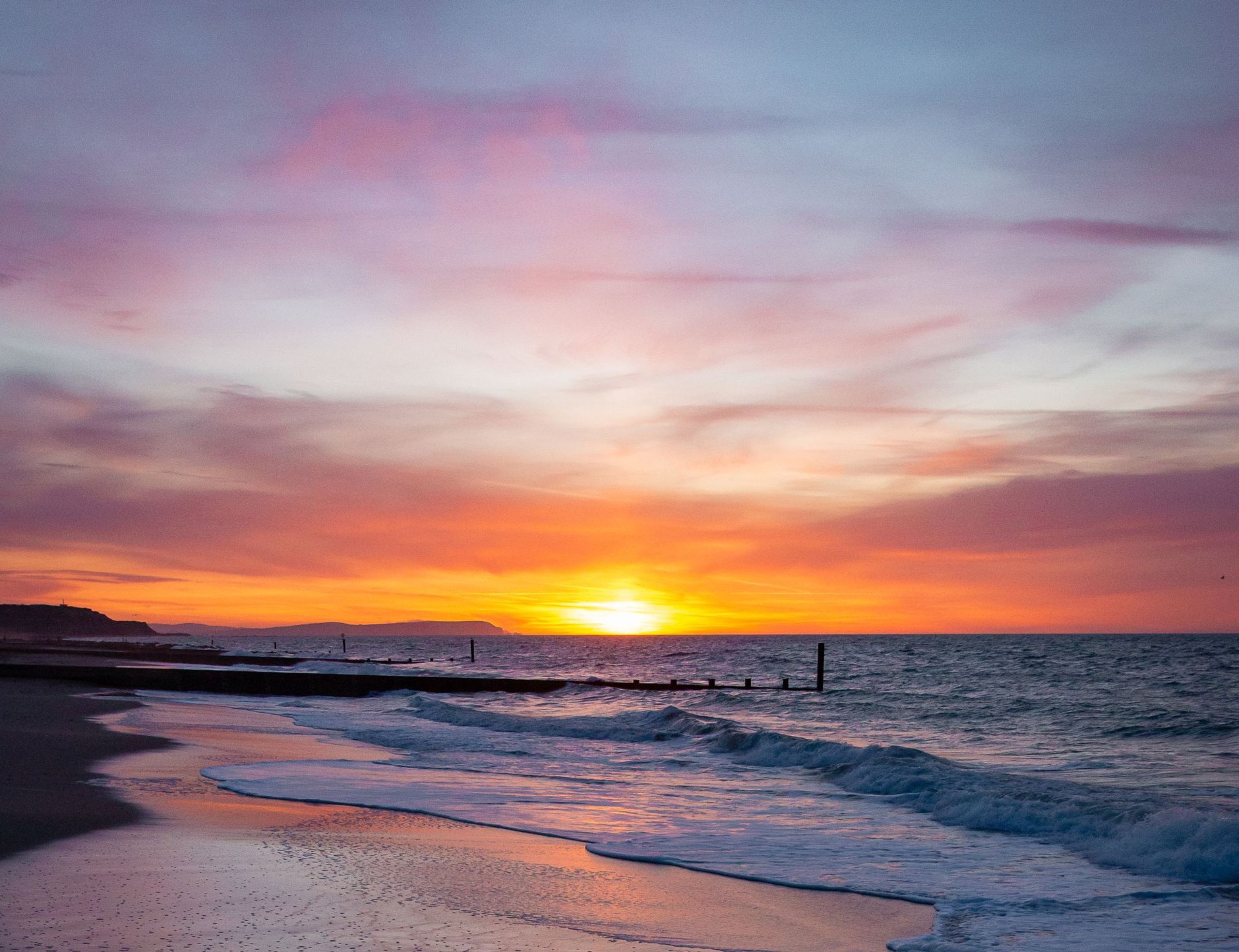 Sunset in Mauritius
